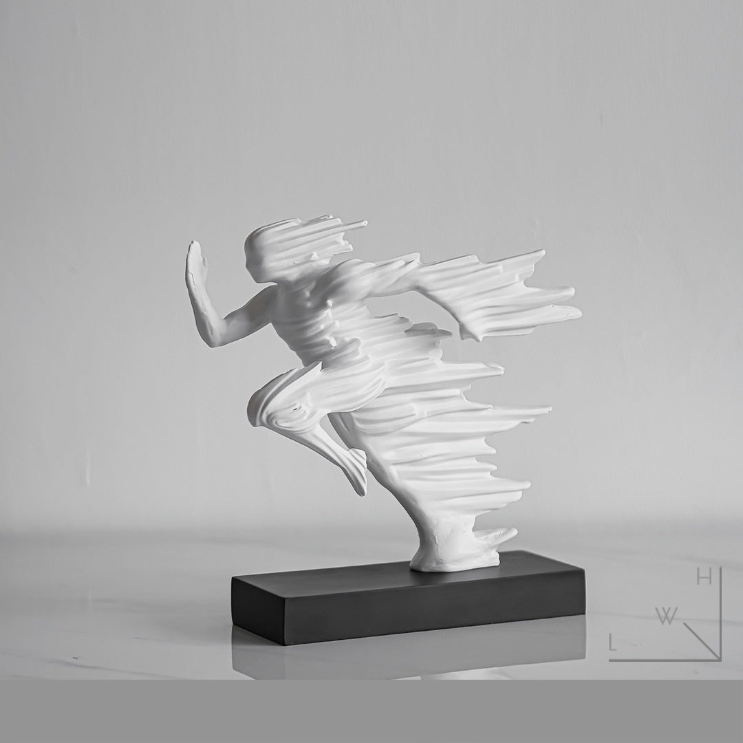 Soft Decor Entryway Shelf Resin Home Decor Craft Figurine Sculpture Ornaments