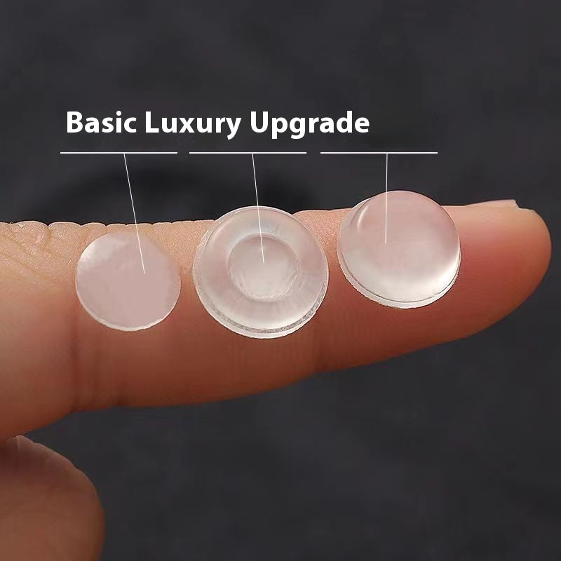 Transparent Silicone Anti-collision Particle Wardrobe Cabinet Door Rear Pad